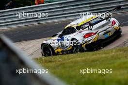 Nürburgring (DE), 15th May 2015. 24h race, BMW Sports Trophy Team Marc VDS , BMW Z4 GT3 #26, Dirk Adorf (DE), Augusto Farfus (BR), Nick Catsburg (NL), Jörg Müller (DE). This image is copyright free for editorial use © BMW AG (05/2015).