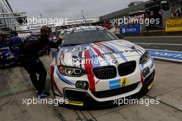 Nürburgring (DE), 14th May 2015. 24h race, BMW Motorsport, BMW M235i Racing #235, Bernd Ostmann (DE), Christian Gebhardt (DE), Victor Bouveng (SE), Harald Grohs (DE). This image is copyright free for editorial use © BMW AG (05/2015).