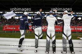 Nürburgring (DE), 16th May 2015. 24h race, BMW Sports Trophy Team Schubert , BMW Z4 GT3 #19, Dirk Werner (DE), Marco Wittmann (DE), Dirk Müller (DE), Alexander Sims (GB). This image is copyright free for editorial use © BMW AG (05/2015).