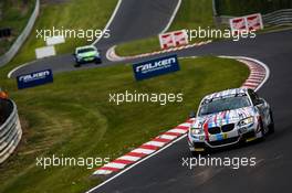 Nürburgring (DE), 16th May 2015. 24h race, BMW Motorsport, BMW M235i Racing #235, Bernd Ostmann (DE), Christian Gebhardt (DE), Victor Bouveng (SE), Harald Grohs (DE). This image is copyright free for editorial use © BMW AG (05/2015).