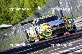 Nürburgring (DE), 15th May 2015. 24h race, BMW Sports Trophy Team Marc VDS , BMW Z4 GT3 #25, Maxime Martin (BE), Lucas Luhr (DE), Richard Westbrook (GB), Markus Palttala (FI). This image is copyright free for editorial use © BMW AG (05/2015).