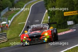 Nürburgring (DE), 14th May 2015. 24h race, BMW Sports Trophy Team Schubert , BMW Z4 GT3 #20, Claudia Hürtgen (DE), Dominik Baumann (AT), Jens Klingmann (DE), Martin Tomczyk (DE). This image is copyright free for editorial use © BMW AG (05/2015).