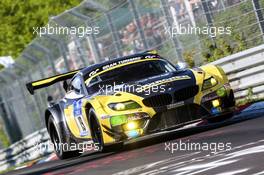 Nürburgring (DE), 15th May 2015. 24h race, BMW Sports Trophy Team Schubert , BMW Z4 GT3 #19, Dirk Werner (DE), Marco Wittmann (DE), Dirk Müller (DE), Alexander Sims (GB). This image is copyright free for editorial use © BMW AG (05/2015).