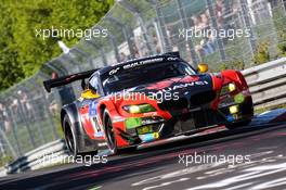 Nürburgring (DE), 15th May 2015. 24h race, BMW Sports Trophy Team Schubert , BMW Z4 GT3 #20, Claudia Hürtgen (DE), Dominik Baumann (AT), Jens Klingmann (DE), Martin Tomczyk (DE). This image is copyright free for editorial use © BMW AG (05/2015).