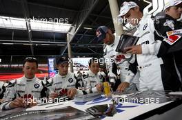 Nürburgring (DE), 14th May 2015. 24h race, BMW Sports Trophy Team Schubert , BMW Z4 GT3 #20, Claudia Hürtgen (DE), Dominik Baumann (AT), Jens Klingmann (DE), Martin Tomczyk (DE). This image is copyright free for editorial use © BMW AG (05/2015).