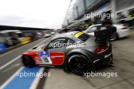 Nürburgring (DE), 14th May 2015. 24h race, BMW Sports Trophy Team Schubert , BMW Z4 GT3 #20, Claudia Hürtgen (DE), Dominik Baumann (AT), Jens Klingmann (DE), Martin Tomczyk (DE). This image is copyright free for editorial use © BMW AG (05/2015).