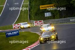 Nürburgring (DE), 16th May 2015. 24h race, Walkenhorst Motorsport powered by Dunlop, BMW Z4 GT3 #17, Felipe Laser (DE), Michela Cerruti (IT), John Edwards (US), Ferdinand Stuck (DE). This image is copyright free for editorial use © BMW AG (05/2015).