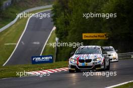 Nürburgring (DE), 16th May 2015. 24h race, BMW Motorsport, BMW M235i Racing #235, Bernd Ostmann (DE), Christian Gebhardt (DE), Victor Bouveng (SE), Harald Grohs (DE). This image is copyright free for editorial use © BMW AG (05/2015).