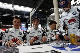 Nürburgring (DE), 14th May 2015. 24h race, BMW Sports Trophy Team Schubert , BMW Z4 GT3 #20, Claudia Hürtgen (DE), Dominik Baumann (AT), Jens Klingmann (DE), Martin Tomczyk (DE). This image is copyright free for editorial use © BMW AG (05/2015).