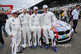 Nürburgring (DE), 16th May 2015. 24h race, BMW Motorsport, BMW M235i Racing #235, Bernd Ostmann (DE), Christian Gebhardt (DE), Victor Bouveng (SE), Harald Grohs (DE). This image is copyright free for editorial use © BMW AG (05/2015).