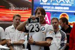 Starting Order for Top30 Qualifying, BMW Sports Trophy Team Marc VDS , BMW Z4 GT3 #26, Augusto Farfus (BR). 16-17.05.2015 Nurburging 24 Hours, Nordschleife, Nurburging, Germany