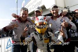 Nürburgring (DE), 14th May 2015. 24h race, Top30 Qualifying, Pole for BMW Sports Trophy Team Marc VDS , BMW Z4 GT3 #26, Dirk Adorf (DE), Augusto Farfus (BR), Nick Catsburg (NL), Jörg Müller (DE). This image is copyright free for editorial use © BMW AG (05/2015).