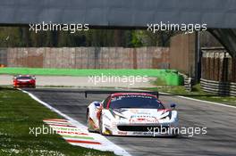 #41 SPORT GARAGE (FRA) FERRARI 458 ITALIA 11-12.04.2015. Blancpain Endurance Series, Rd 1, Monza Italy.