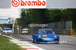 #56 ATTEMPTO RACING (DEU) PORSCHE 997 GT3 R 11-12.04.2015. Blancpain Endurance Series, Rd 1, Monza Italy.