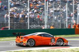 #51 AF CORSE (ITA) FERRARI 458 ITALIA 11-12.04.2015. Blancpain Endurance Series, Rd 1, Monza Italy.