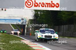 #7 BENTLEY M-SPORT (GBR) BENTLEY CONTINENTAL GT3 11-12.04.2015. Blancpain Endurance Series, Rd 1, Monza Italy.