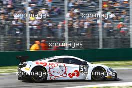 #54 ATTEMPTO RACING (DEU) MCLAREN 650 S GT3 11-12.04.2015. Blancpain Endurance Series, Rd 1, Monza Italy.