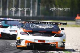 #34 CAR COLLECTION (DEU) MERCEDES SLS AMG GT3 11-12.04.2015. Blancpain Endurance Series, Rd 1, Monza Italy.