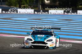 #44 OMAN RACING TEAM (GBR) ASTON MARTIN VANTAGE GT3 AHMAD AL HARTY (OMN) DANIEL LLOYD (GBR) JONNY ADAM (GBR) 19-20.06.2015. Blancpain Endurance Series, Round 3, Paul Ricard, France