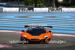 #58 VON RYAN RACING (NZL) MCLAREN 650 S GT3 NICOLAS LAPIERRE (FRA) ROB BELL (GBR) KEVIN ESTRE (FRA) 19-20.06.2015. Blancpain Endurance Series, Round 3, Paul Ricard, France