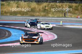 #34 CAR COLLECTION (DEU) MERCEDES SLS AMG GT3 PIERRE EHRET (DEU) ALEXANDER MATTSCHULL (DEU) 19-20.06.2015. Blancpain Endurance Series, Round 3, Paul Ricard, France