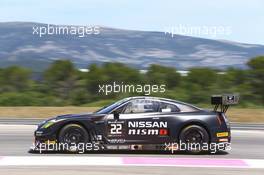 #22 NISSAN GT ACADEMY TEAM RJN (GBR) NISSAN GT-R NISMO GT3 RICARDO SANCHEZ (MEX) GAETAN PALETOU (FRA) MARK SCHULZHITSKIY (RUS) 19-20.06.2015. Blancpain Endurance Series, Round 3, Paul Ricard, France