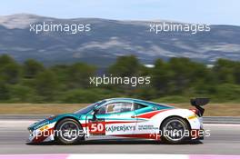 #50 AF CORSE (ITA) FERRARI 458 ITALIA ALEXANDER MOISEEV (RUS) GARRY KONDAKOV (RUS) RICARDO RAGAZZI (ITA) 19-20.06.2015. Blancpain Endurance Series, Round 3, Paul Ricard, France