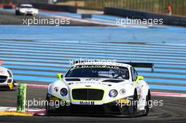 #84 BENTLEY TEAM HTP (DEU) BENTLEY CONTINENTAL GT3 HAROLD PRIMAT (CHE) VINCENT ABRIL (FRA) MIKE PARISY (FRA) 19-20.06.2015. Blancpain Endurance Series, Round 3, Paul Ricard, France