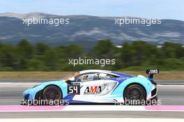#54 ATTEMPTO RACING (DEU) MCLAREN 650 S GT3 JUAN CRUZ ALVAREZ (ARG) GUSTAVO BORCHES (ARG) SERGIO ALEJANDRON YAZBIL (ARG) 19-20.06.2015. Blancpain Endurance Series, Round 3, Paul Ricard, France