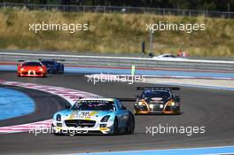 #98 ROWE RACING (DEU) MERCEDES SLS AMG GT3 INDY DONTJE (NDL) DANIEL JUNCADELLA (ESP) NICOLAI SYLVEST (DNK) 19-20.06.2015. Blancpain Endurance Series, Round 3, Paul Ricard, France