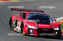 #1 AUDI SPORT TEAM WRT (BEL) AUDI R8 LMS RENE RAST (DEU) LAURENS VANTHOOR (BEL) MARKUS WINKELHOCK (DEU) 23-26.07.2015. Blancpain Endurance Series, Rd 4, 24 Hours of Spa, Spa-Francorchamps, Belgium.