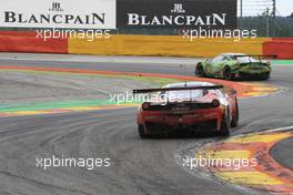 #10 AKKA ASP (FRA) FERRARI 458 ITALIA GT3 CHRISTOPHE BOURRET (FRA) PASCAL GIBON (FRA) JEAN PHILIPPE BELLOC (FRA) PHILIPPE POLETTE (FRA) 23-26.07.2015. Blancpain Endurance Series, Rd 4, 24 Hours of Spa, Spa-Francorchamps, Belgium.