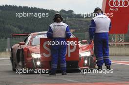 #1 AUDI SPORT TEAM WRT (BEL) AUDI R8 LMS RENE RAST (DEU) LAURENS VANTHOOR (BEL) MARKUS WINKELHOCK (DEU) 23-26.07.2015. Blancpain Endurance Series, Rd 4, 24 Hours of Spa, Spa-Francorchamps, Belgium.