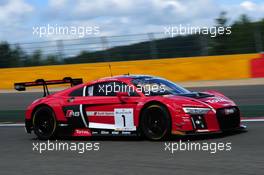 #1 AUDI SPORT TEAM WRT (BEL) AUDI R8 LMS RENE RAST (DEU) LAURENS VANTHOOR (BEL) MARKUS WINKELHOCK (DEU) 23-26.07.2015. Blancpain Endurance Series, Rd 4, 24 Hours of Spa, Spa-Francorchamps, Belgium.