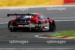 Laurens Vanthoor (BEL) René Rast (DEU) Markus Winkelhock (DEU) Audi Sport Team WRT Audi R8 LMS 22-26.07.2015. Blancpain Endurance Series, Round 4, 24h Spa-Francorchamps, Belguim