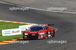 #1 AUDI SPORT TEAM WRT (BEL) AUDI R8 LMS RENE RAST (DEU) LAURENS VANTHOOR (BEL) MARKUS WINKELHOCK (DEU) 23-26.07.2015. Blancpain Endurance Series, Rd 4, 24 Hours of Spa, Spa-Francorchamps, Belgium.