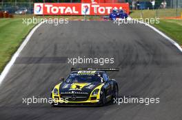 #18 BLACK FALCON (DEU) MERCEDES SLS AMG GT3 OLIVER MORLEY (GBR) SEAN JOHNSTON (USA) MARO ENGEL (DEU) BERND SCHNEIDER (DEU) 23-26.07.2015. Blancpain Endurance Series, Rd 4, 24 Hours of Spa, Spa-Francorchamps, Belgium.