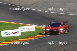 #1 AUDI SPORT TEAM WRT (BEL) AUDI R8 LMS RENE RAST (DEU) LAURENS VANTHOOR (BEL) MARKUS WINKELHOCK (DEU) 23-26.07.2015. Blancpain Endurance Series, Rd 4, 24 Hours of Spa, Spa-Francorchamps, Belgium.