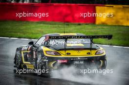 #18 BLACK FALCON (DEU) MERCEDES SLS AMG GT3 OLIVER MORLEY (GBR) SEAN JOHNSTON (USA) MARO ENGEL (DEU) BERND SCHNEIDER (DEU) 23-26.07.2015. Blancpain Endurance Series, Rd 4, 24 Hours of Spa, Spa-Francorchamps, Belgium.