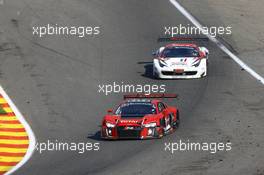 #1 AUDI SPORT TEAM WRT (BEL) AUDI R8 LMS RENE RAST (DEU) LAURENS VANTHOOR (BEL) MARKUS WINKELHOCK (DEU) 23-26.07.2015. Blancpain Endurance Series, Rd 4, 24 Hours of Spa, Spa-Francorchamps, Belgium.