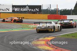 #99 ROWE RACING (DEU) MERCEDES SLS AMG GT3 NICO BASTIAN (DEU) STEF DUSSELDORP (NDL) THOMAS JAGER (DEU) 23-26.07.2015. Blancpain Endurance Series, Rd 4, 24 Hours of Spa, Spa-Francorchamps, Belgium.