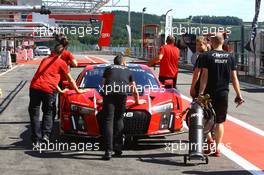 #1 AUDI SPORT TEAM WRT (BEL) AUDI R8 LMS RENE RAST (DEU) LAURENS VANTHOOR (BEL) MARKUS WINKELHOCK (DEU) 23-26.07.2015. Blancpain Endurance Series, Rd 4, 24 Hours of Spa, Spa-Francorchamps, Belgium.