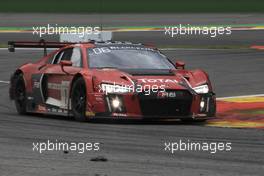 #1 AUDI SPORT TEAM WRT (BEL) AUDI R8 LMS RENE RAST (DEU) LAURENS VANTHOOR (BEL) MARKUS WINKELHOCK (DEU) 23-26.07.2015. Blancpain Endurance Series, Rd 4, 24 Hours of Spa, Spa-Francorchamps, Belgium.