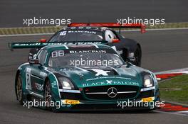 #21 BLACK FALCON (DEU) MERCEDES SLS AMG GT3 HUBERT HAUPT (DEU) ABDULAZIZ BIN TURKI AL FAISAL (SAU) YELMER BUURMAN (NDL) 19-20.09.2015. Blancpain Endurance Series, Rd 6, Nurburgring, Germany.