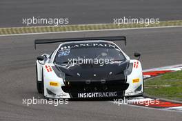 #17 INSIGHTRACING WITH FLEX-BOX (DNK) FERRARI 458 ITALIA DENNIS ANDERSEN (DNK) MARTIN JENSEN (DNK) 19-20.09.2015. Blancpain Endurance Series, Rd 6, Nurburgring, Germany.