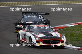 #33 CAR COLLECTION MOTORSPORT (DEU) MERCEDES SLS AMG GT3 DANIEL ALLEMANN (DEU) KARL WENDLINGER (AUT) PETER SCHMIDT (DEU) 19-20.09.2015. Blancpain Endurance Series, Rd 6, Nurburgring, Germany.