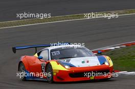 #51 AF CORSE (ITA) FERRARI 458 ITALIA DUNCAN CAMERON (GBR) MATT GRIFFIN (IRL) FRANCISCO GUEDES (PRT) 19-20.09.2015. Blancpain Endurance Series, Rd 6, Nurburgring, Germany.