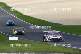 #3 SEBASTIEN LOEB RACING (FRA) AUDI R8 LMS ULTRA DAVID HALLIDAY (FRA) CHRISTOPHE HAMON (FRA) LONNI MARTINS (FRA) 19-20.09.2015. Blancpain Endurance Series, Rd 6, Nurburgring, Germany.
