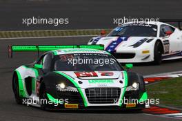#24 TEAM PARKER RACING (GBR) AUDI R8 LMS ULTRA IAN LOGGIE (GBR) JULIAN WESTWOOD (GBR) 19-20.09.2015. Blancpain Endurance Series, Rd 6, Nurburgring, Germany.
