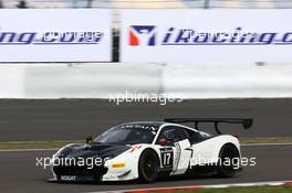 #17 INSIGHTRACING WITH FLEX-BOX (DNK) FERRARI 458 ITALIA DENNIS ANDERSEN (DNK) MARTIN JENSEN (DNK) 19-20.09.2015. Blancpain Endurance Series, Rd 6, Nurburgring, Germany.